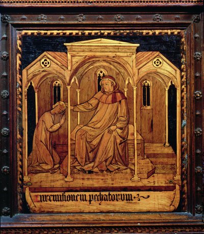 The Confession by Domenico di Niccolo dei Cori